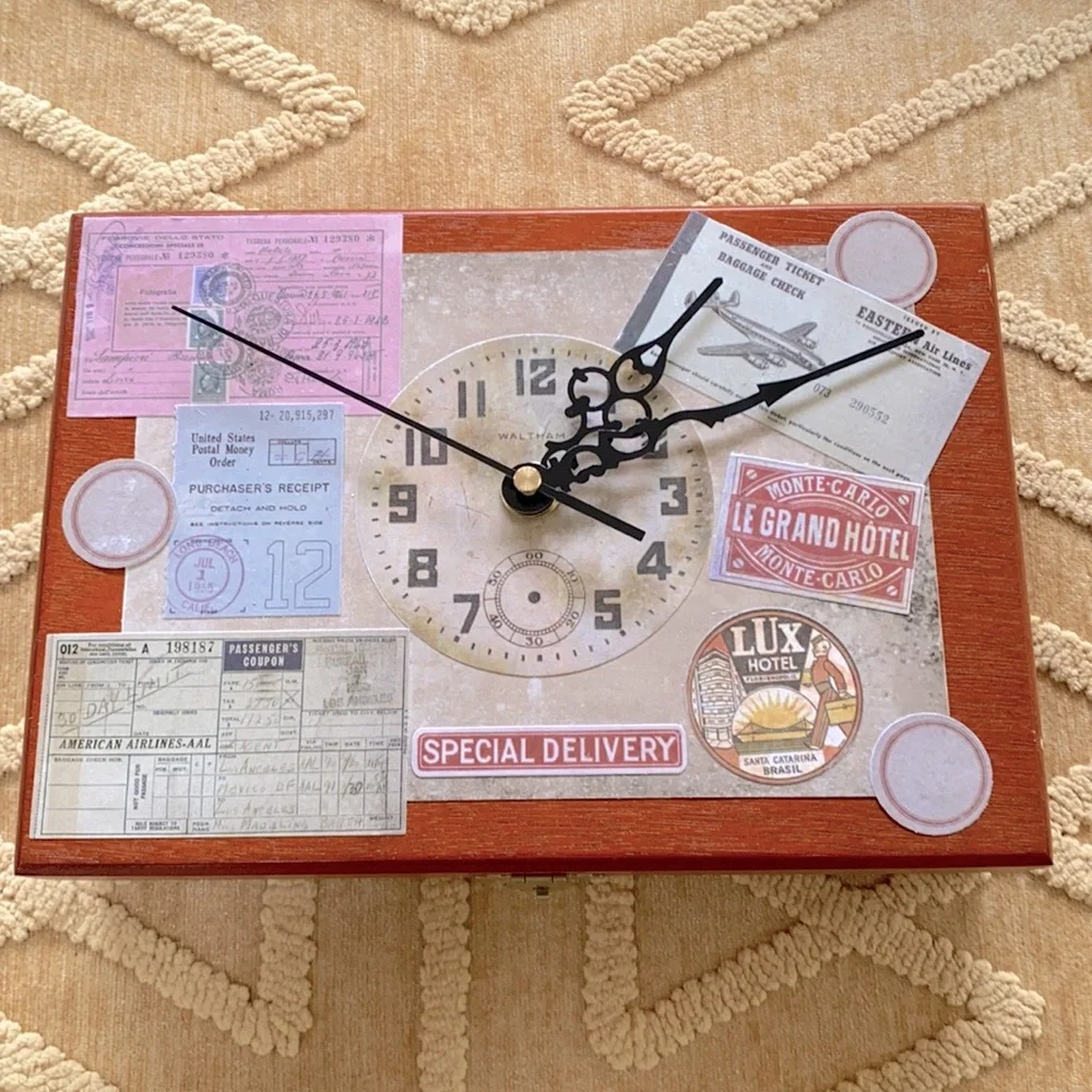 Decorative Upcycled Cigar Box